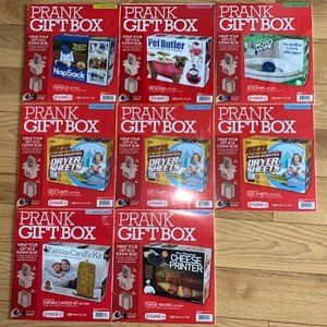 Prank Gift Boxes - Lot of 8 - NEW